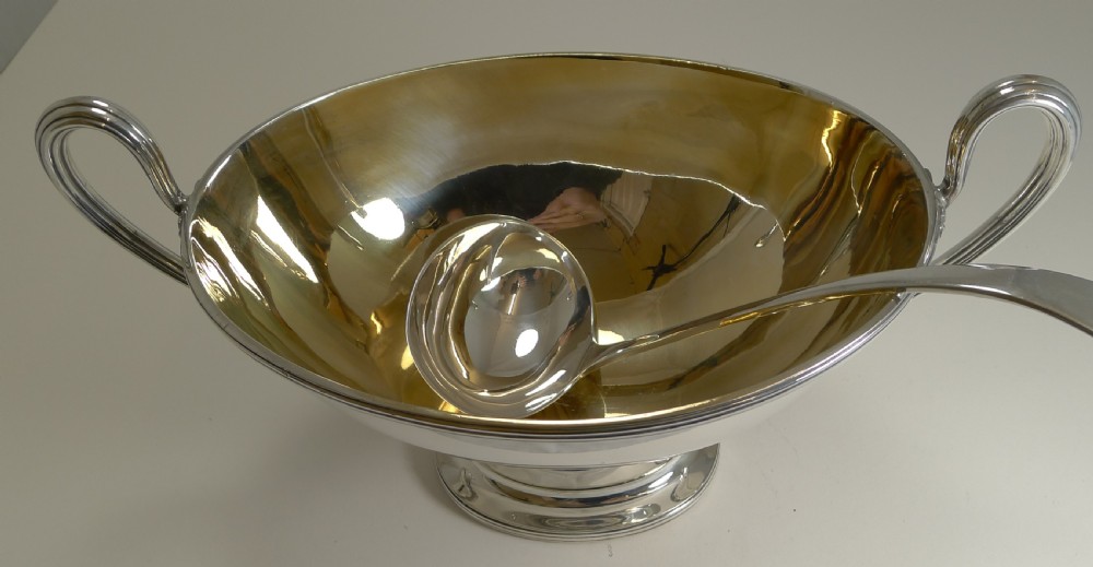 Antique English Soup Tureen by Joseph Rodgers c.1900 View VI