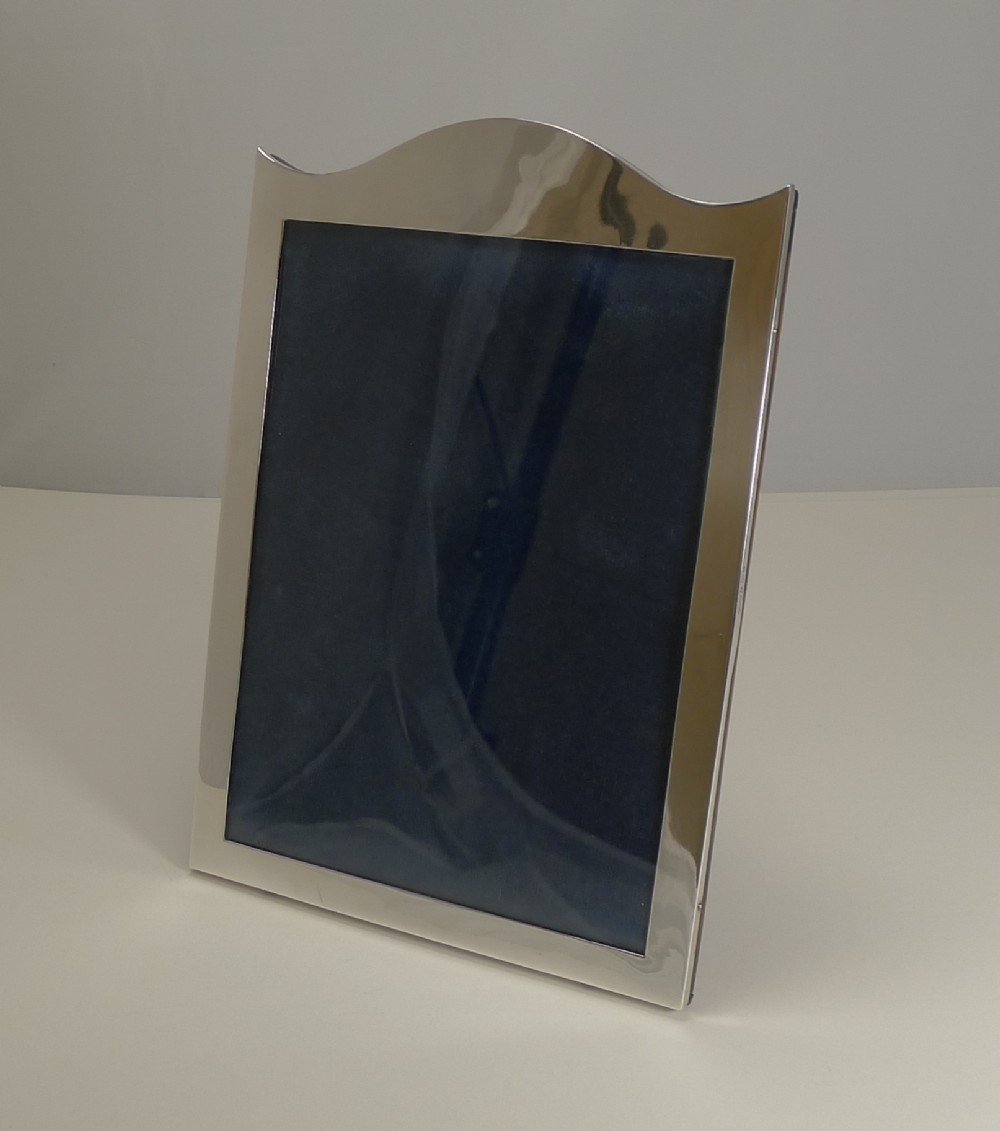 Handsome English Sterling Silver Photograph Frame - 1924