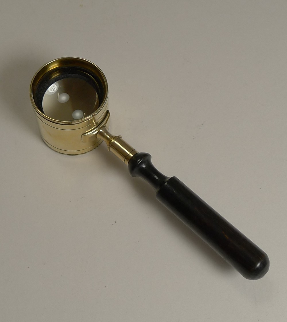 Antique English Coddington Magnifying Glass c.1880