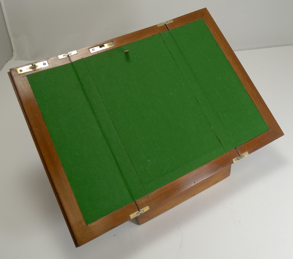 Antique English Brass Bound Mahogany Artist's Box & Portable Easel c.1890 by C. Roberson & Co Ltd View IV