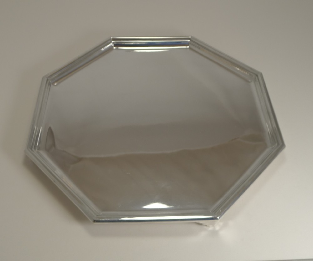 Fine Art Deco Silver Plated Serving Tray by Elkington and Co.