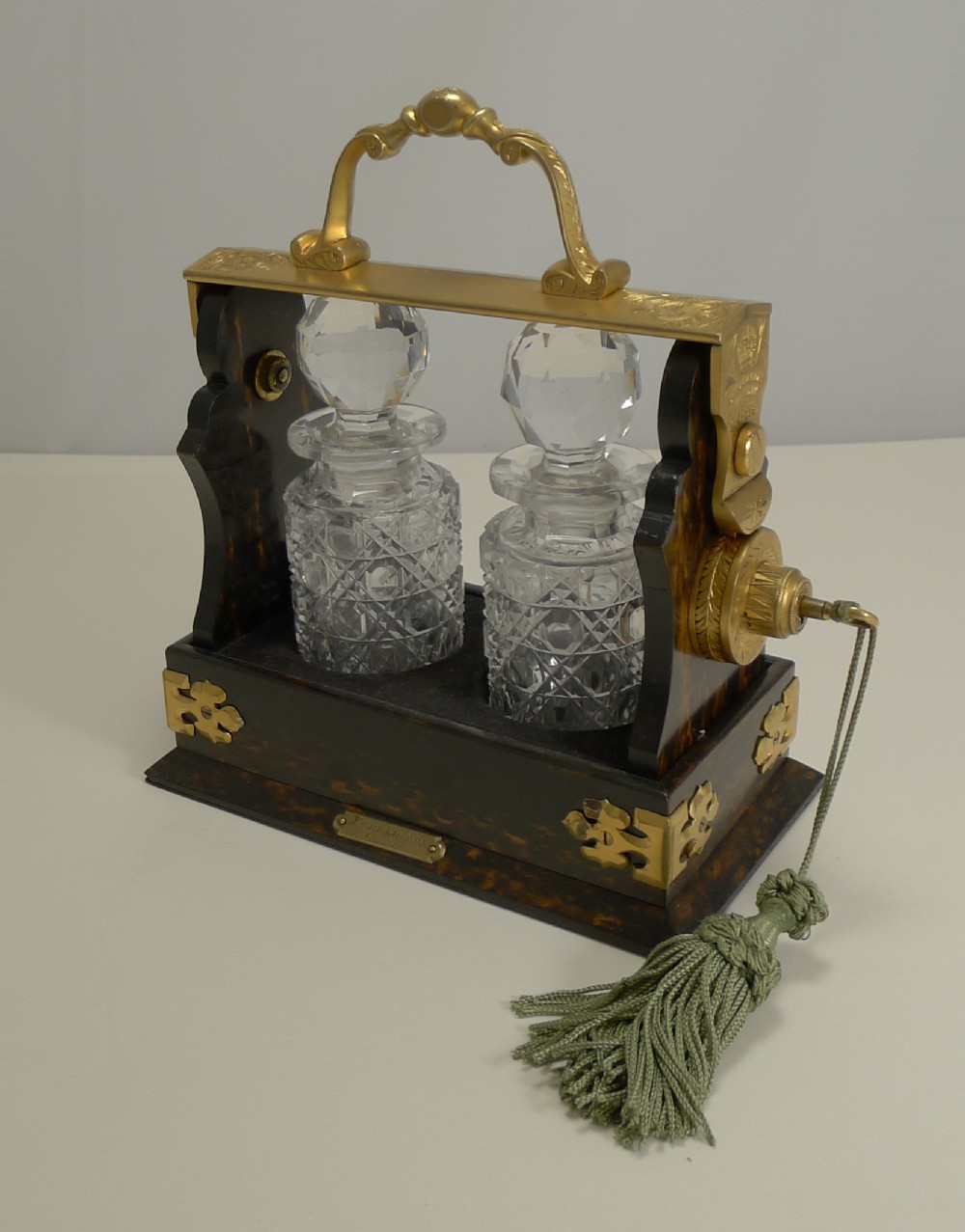 Miniature Stagecoach Tantalus by Betjemman's, London, c.1890