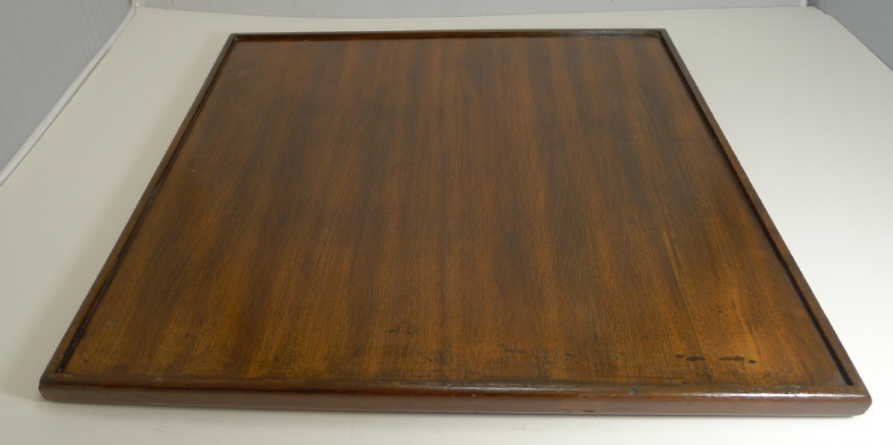 Large Antique English Chess Board c.1900 View V