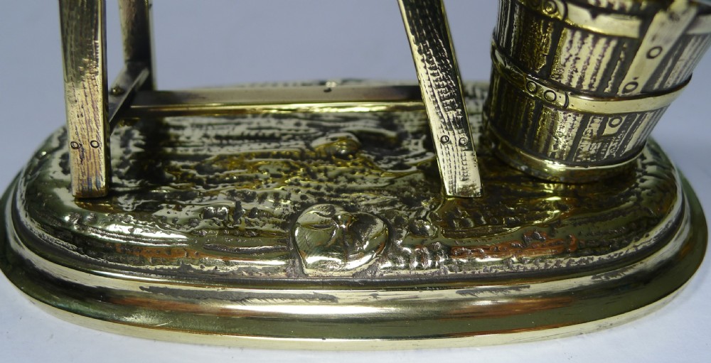 Unusual Antique English Novelty Match Striker c.1880 View IV