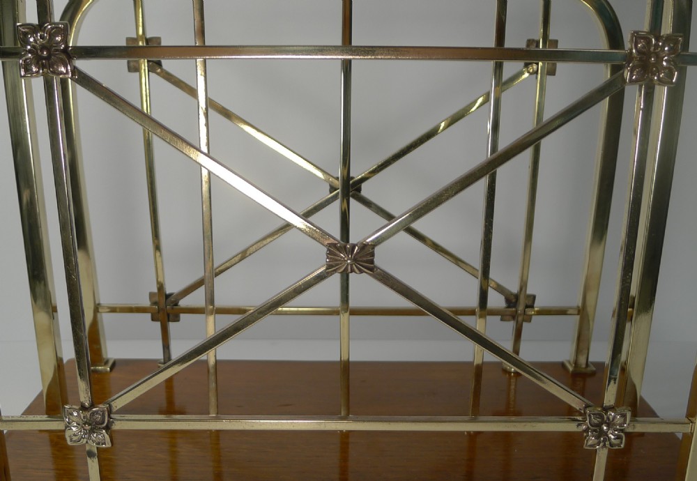 William Tonks For The Savoy Grill, London - Magazine Rack c.1910 View II