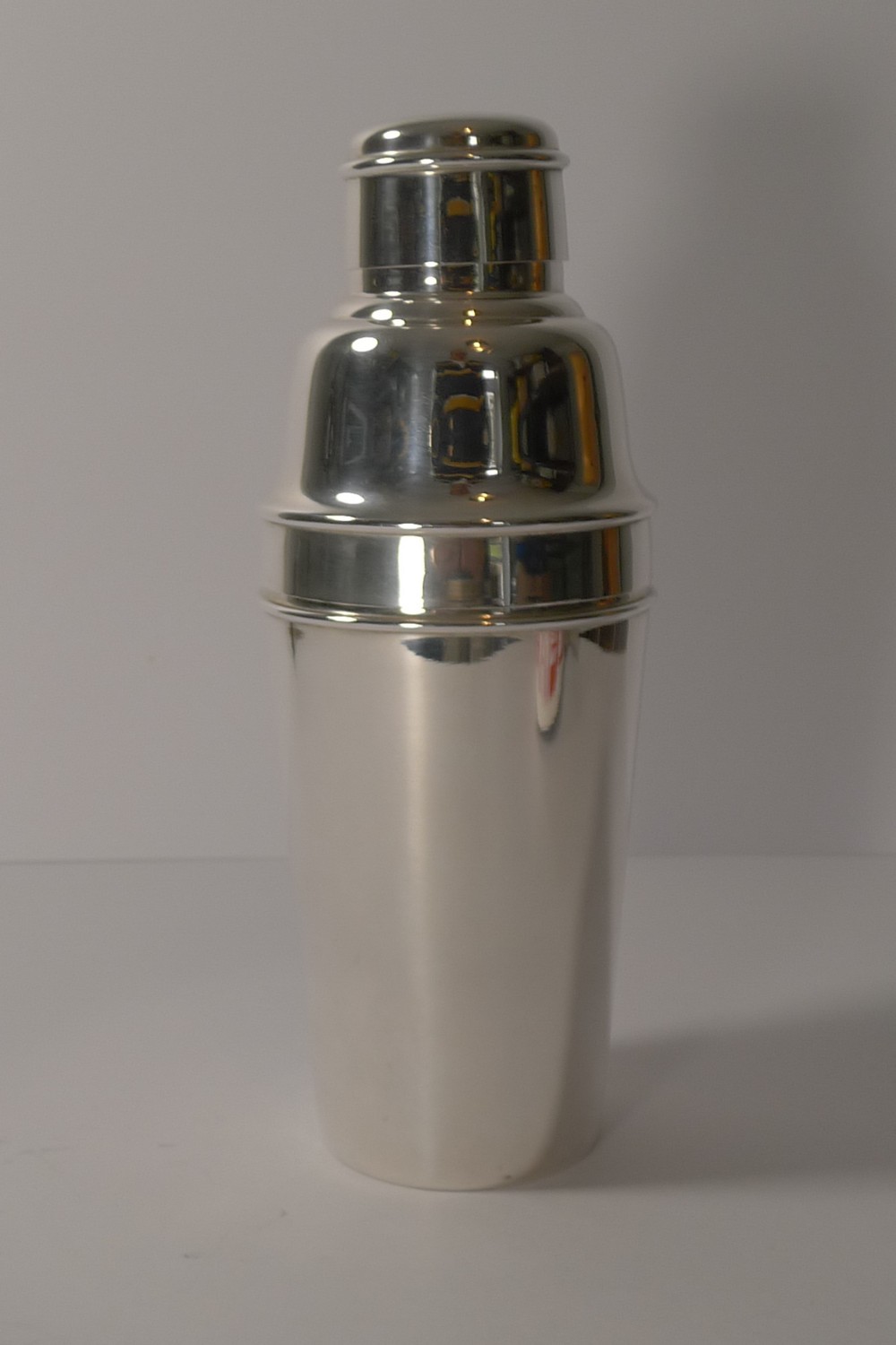 Art Deco Silver Plated Cocktail Shaker by Mappin & Webb