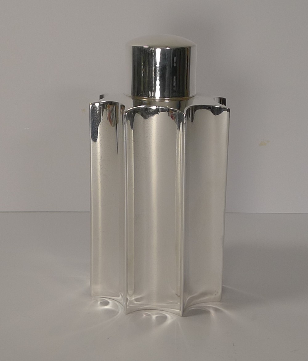 English Silver Plated Tea Caddy - Reg. No. For 1922