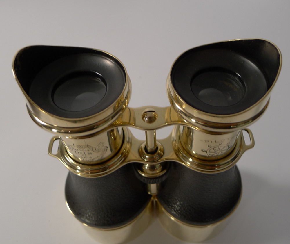 Pair Antique French Binoculars - 