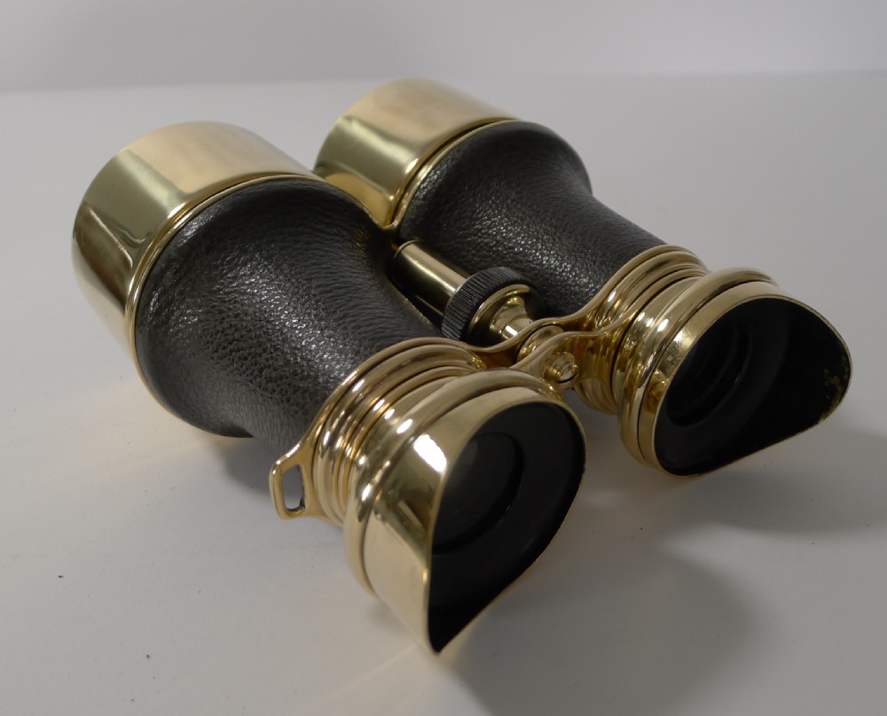 Pair Antique French Binoculars - 