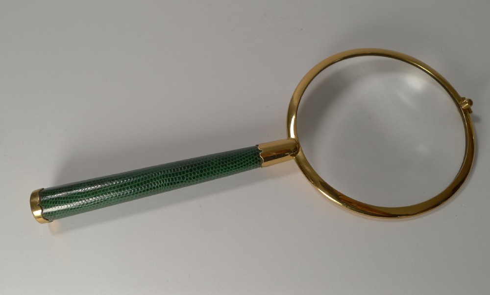 Smart Antique Magnifying Glass by P H Vogel & Co. c.1920 View IV