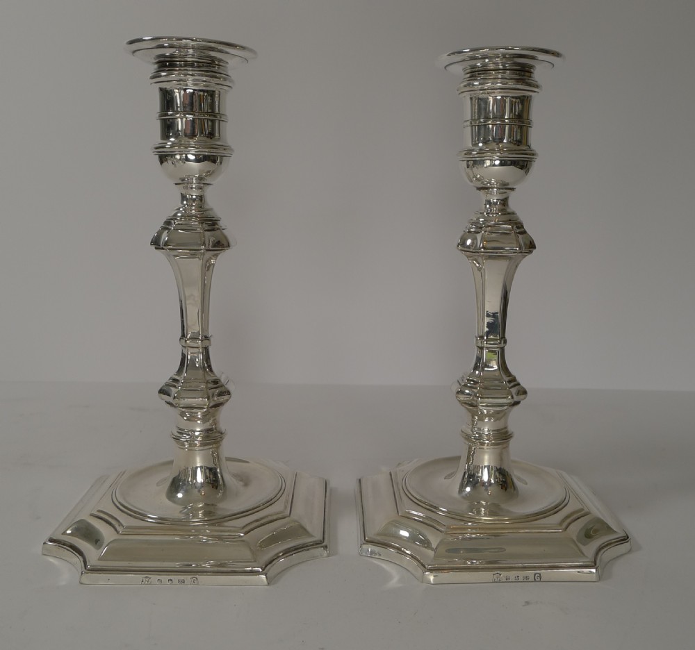 Pair Antique Elkington Silver Plated Candelabra - 1892 View XI