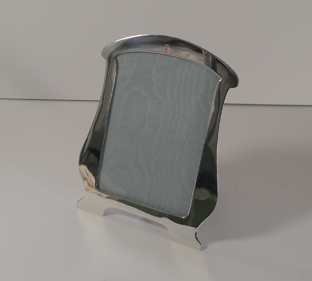 Antique English Sterling Silver Photograph Frame - Art Nouveau