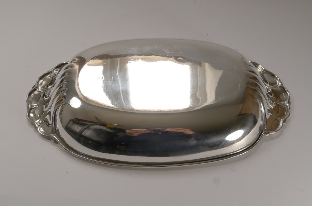 Orfèvrerie Gallia - Art Deco French Christofle Bread Basket c.1925 View VII