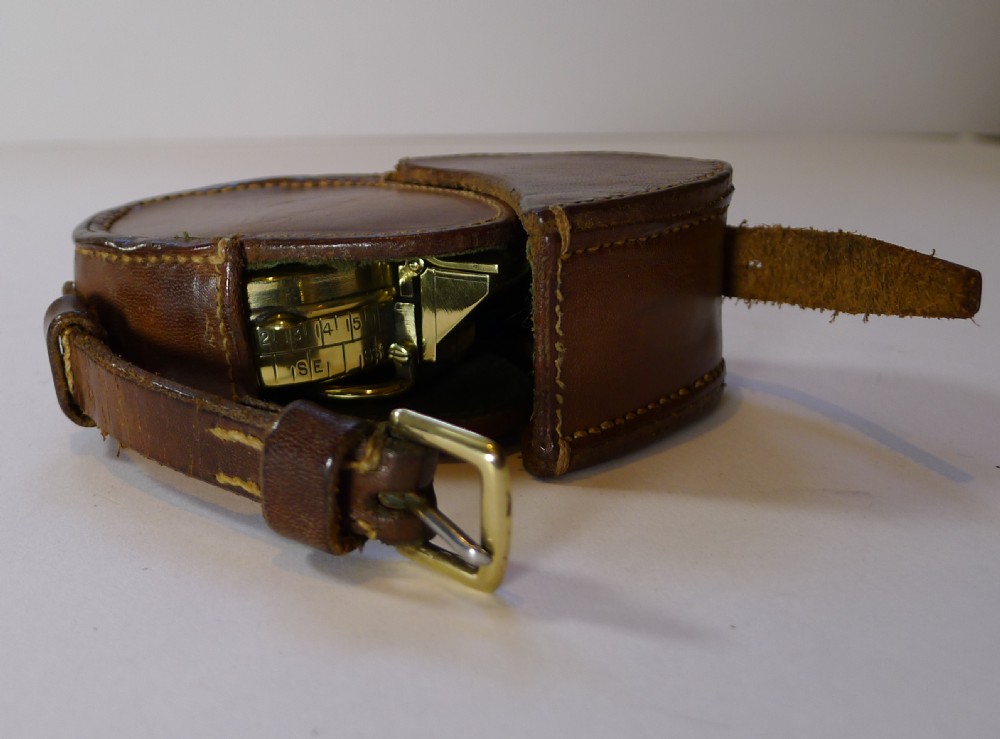 WWI 1917 British Army Officer's Compass, Verner's Patent MK VIII by French Ltd. View VIII