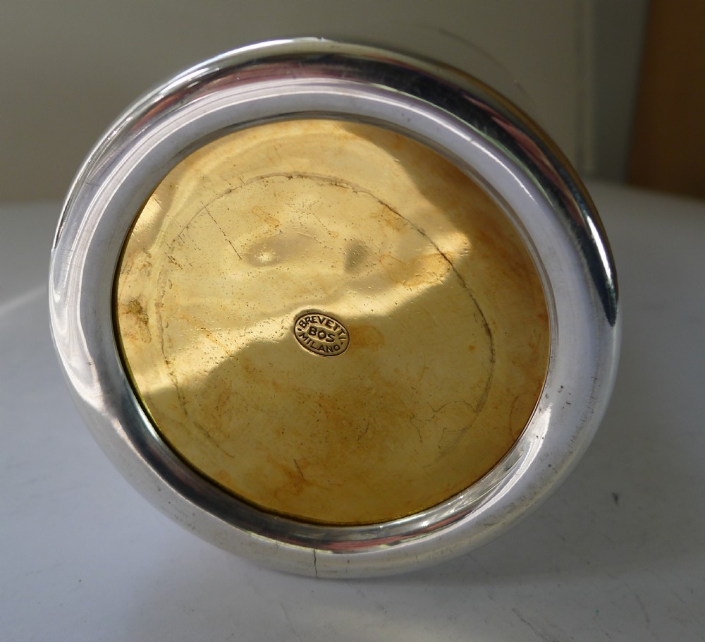 Rare Italian Bullet Recipe Cocktail Shaker - Milan, c.1940 View VI