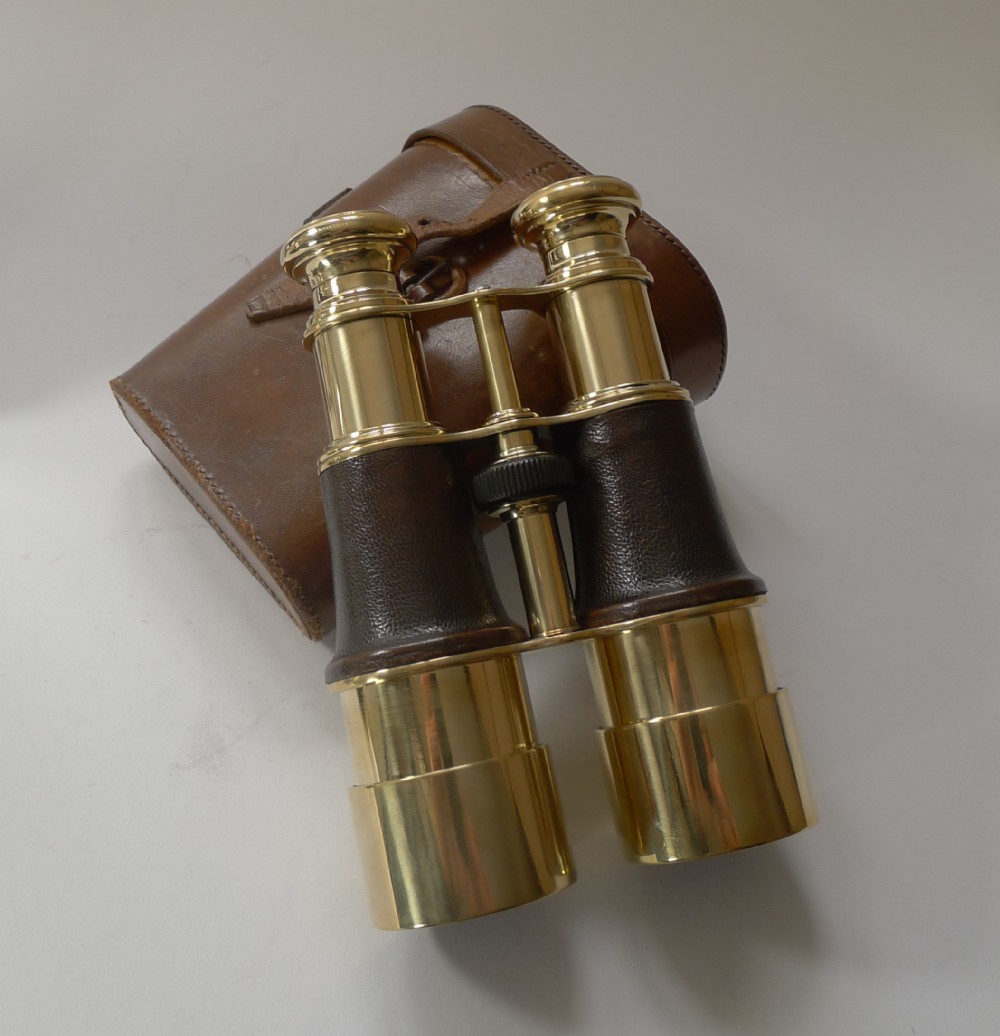 Pair British Military Issued WW1 Binoculars c.1916