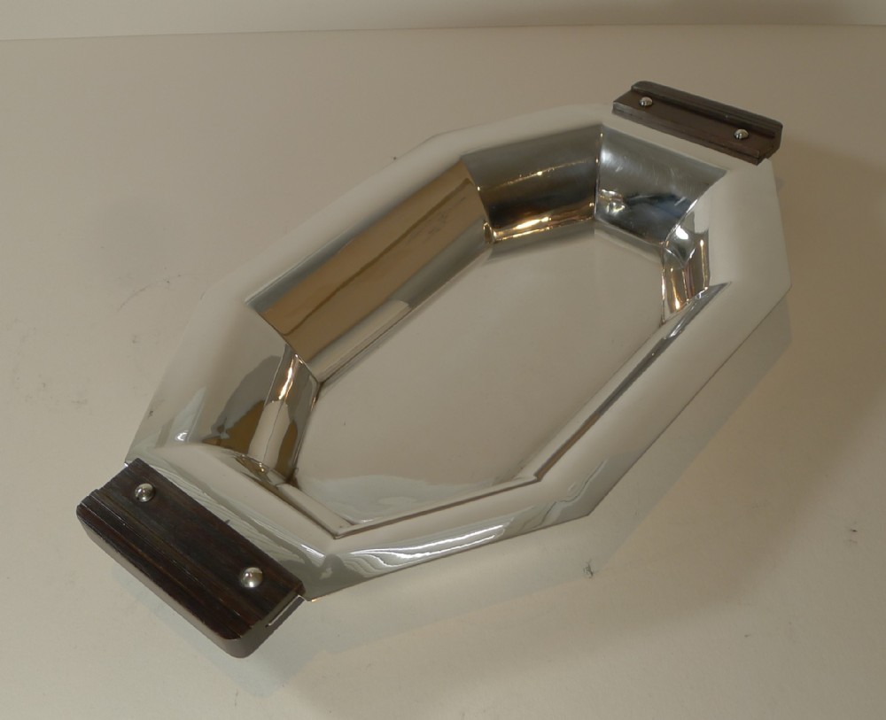 Art Deco French Christofle / Alfenide Silver Plated Bread Basket c.1930