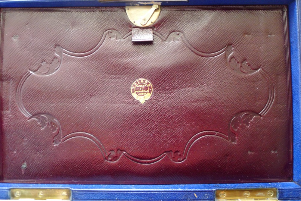 Fine Antique English Writing Box - Sir William Heathcote, 5th baronet c.1850 View VI