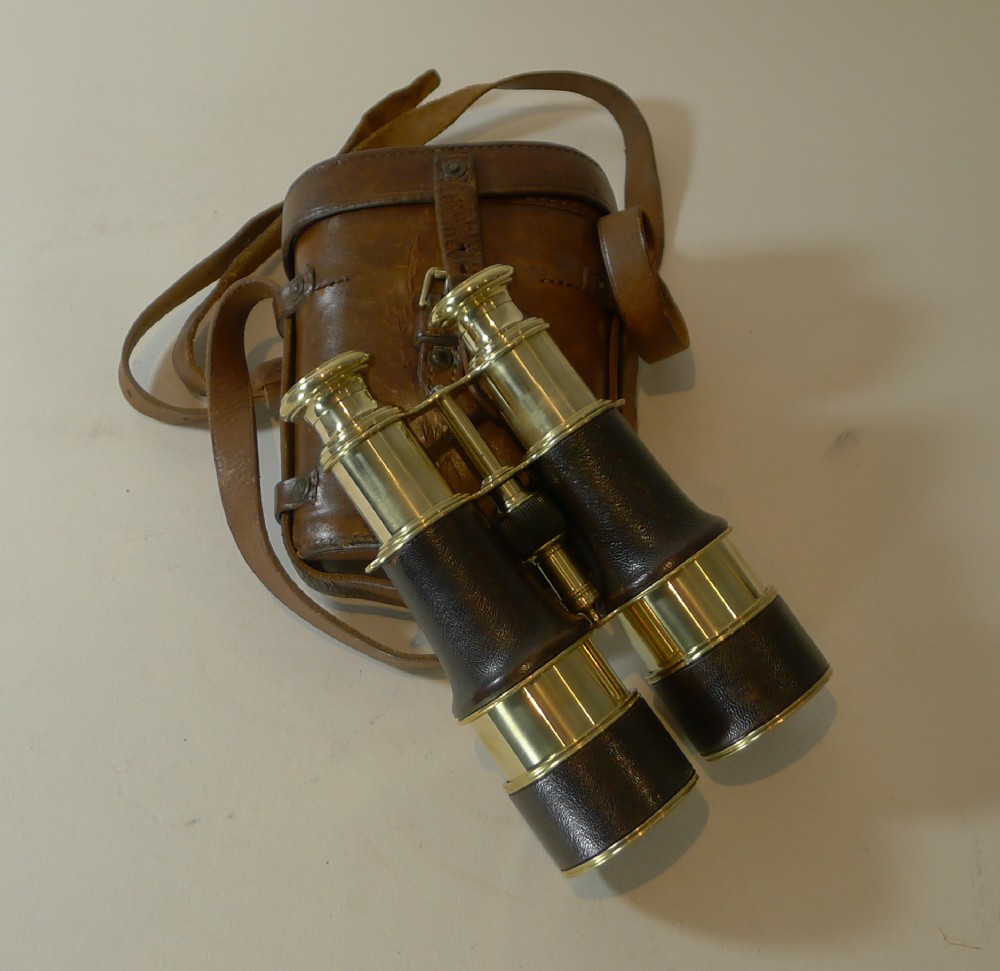 Pair WW1 Binoculars - British Officer's Issue by LeMaire, Paris