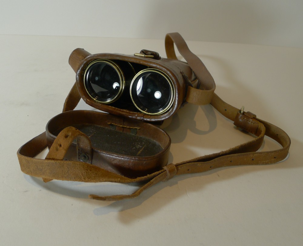 Pair WW1 Binoculars - British Officer's Issue by LeMaire, Paris View IV