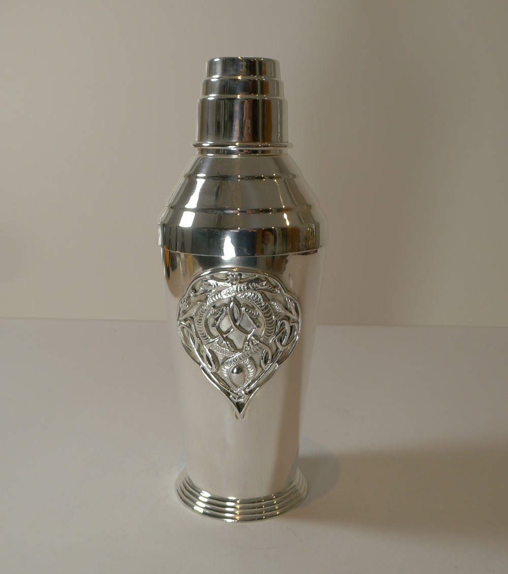 Rare Art Deco Cocktail Shaker by Atkin Brothers c.1930