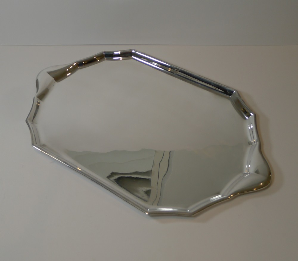 Christofle Gallia Art Deco Silver Plated Tray c.1930's