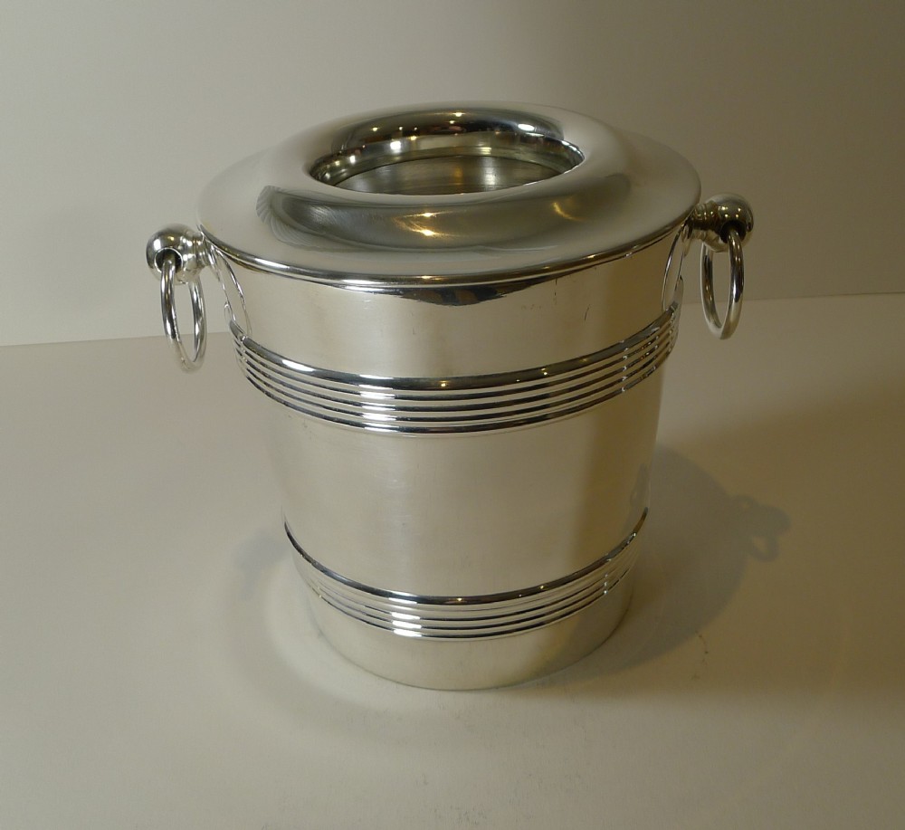 Cailar & Bayard, Paris - Art Deco Champagne Bucket / Wine Cooler c.1920 / 1930