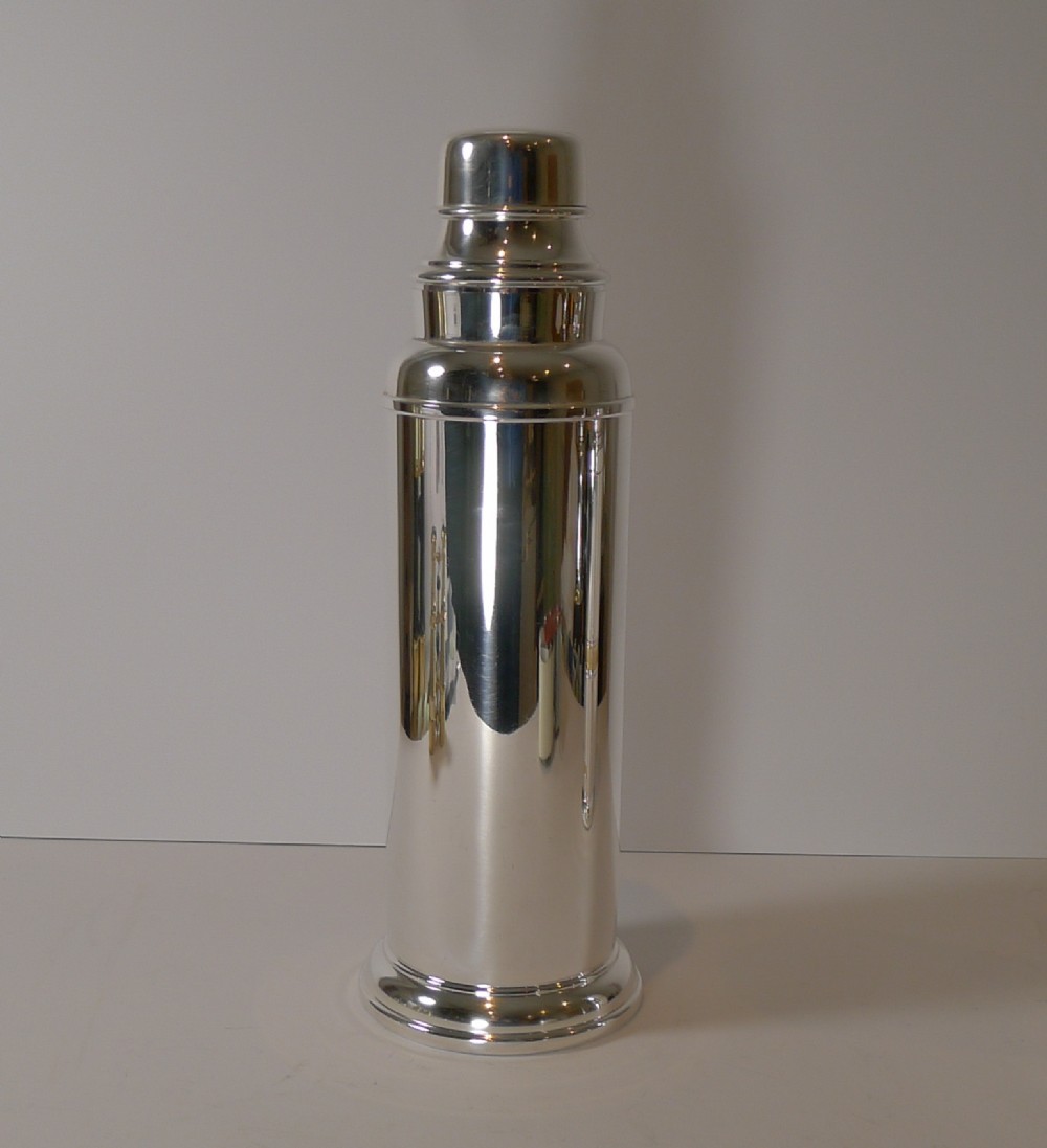 American Art Deco Skyscraper Cocktail Shaker c.1940