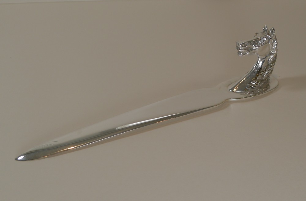 Hermes, Paris - Equestrian / Horse Head Letter Opener c.1960