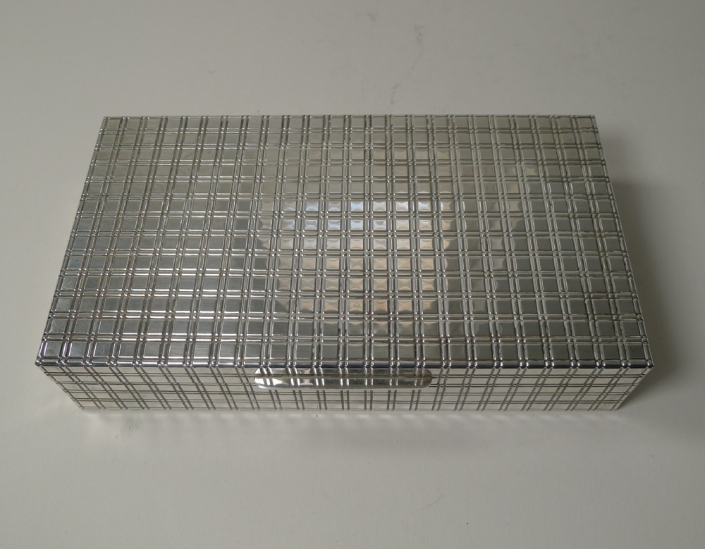 Modernist Italian 800 Silver Desk / Jewellery Box c.1960 View VIII