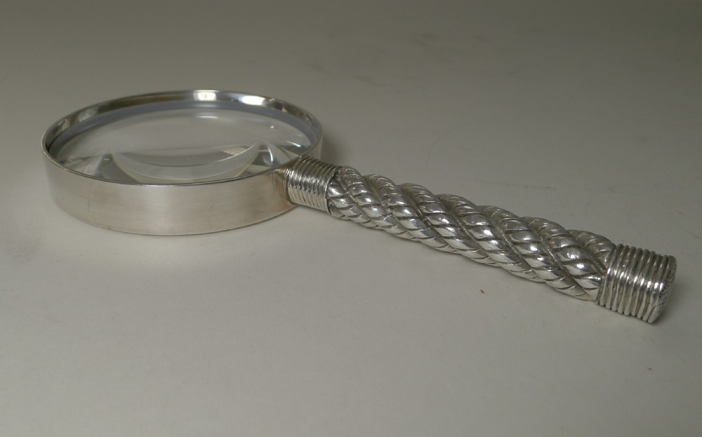 Hermes, Paris - Cordage Magnifying Glass c.1960 View V