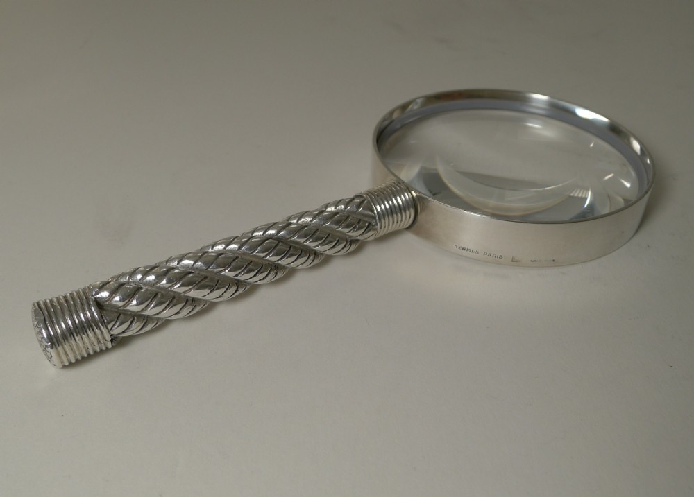 Hermes, Paris - Cordage Magnifying Glass c.1960 View VII