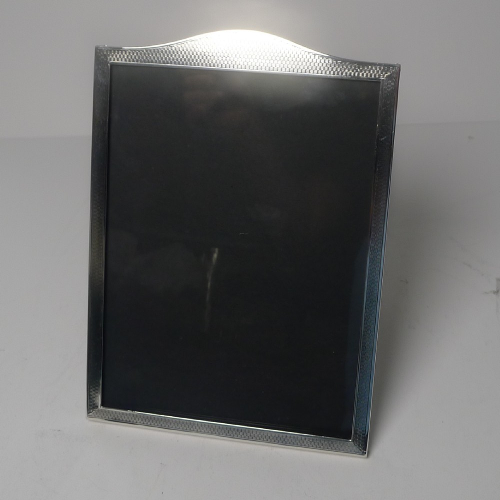 English Art Deco Sterling Silver Picture Frame - 1925