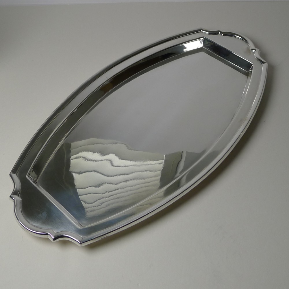 Art Deco Silver Plated Cocktail Tray by Barker Brothers c.1930