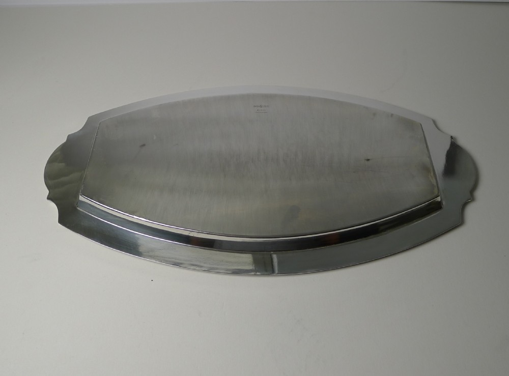 Art Deco Silver Plated Cocktail Tray by Barker Brothers c.1930 View VI