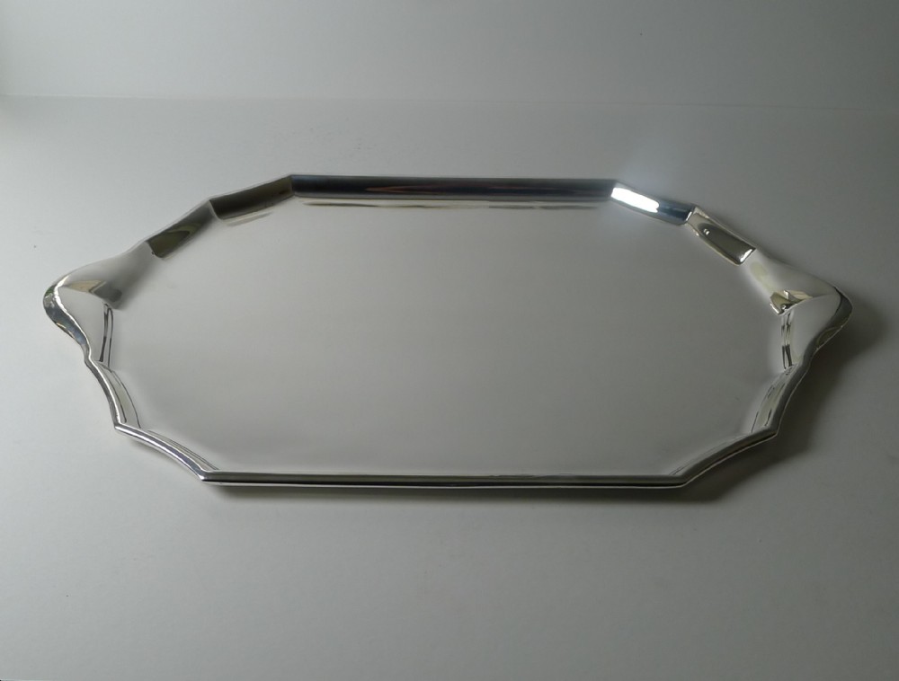 Christofle Gallia Art Deco Silver Plated Tray c.1930's