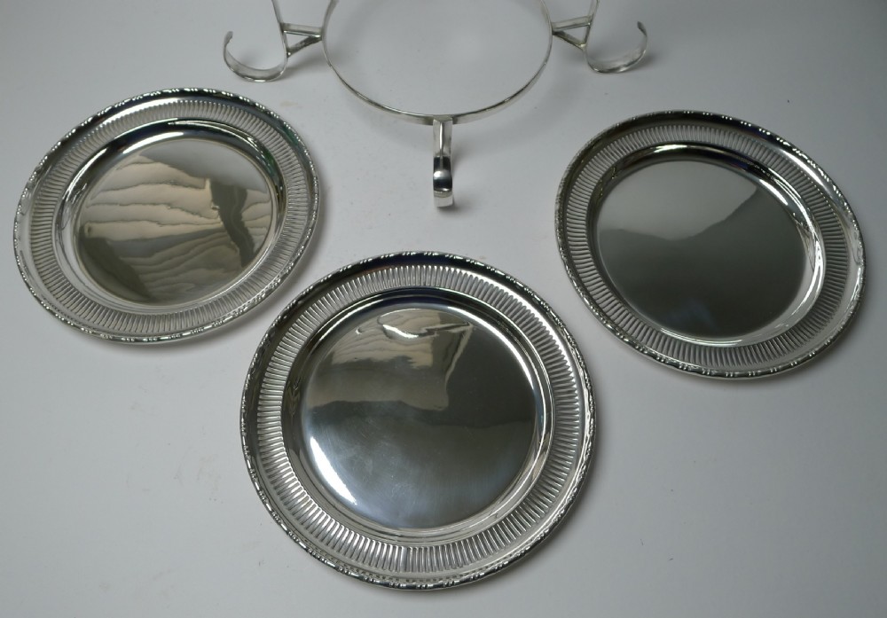 Art Deco Silver Plated Cake Stand c.1930 View IV