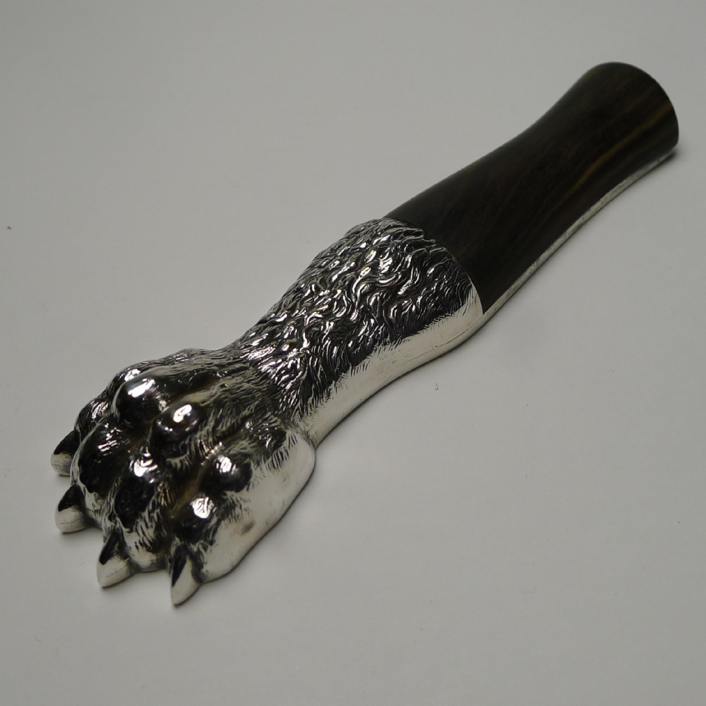 French Lion's Paw Bottle Opener by Ravinet D'Enfert c.1950