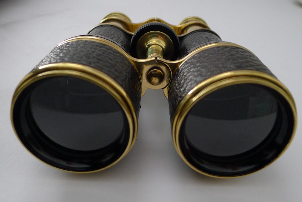 French Made WW1 Binoculars For British Military Issue c.1917 View III