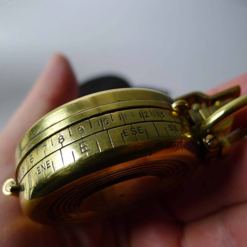 WW1 1915 British Army Officer's Compass - Verner's Patent MK VII by E. Koehn, Geneva, Switzerland View XI