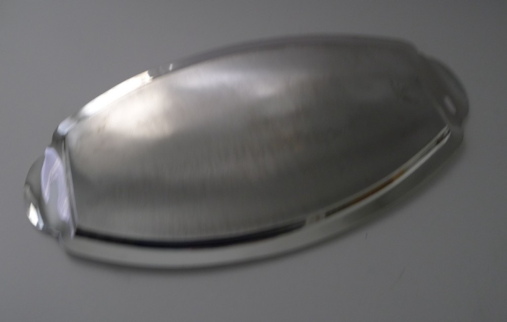 Asprey, London - Silver Plated Art Deco Cocktail Tray c.1940 View VI