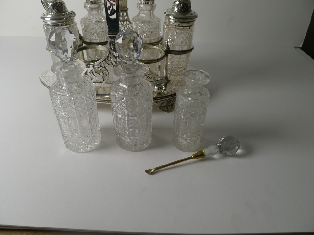 Stunning Boardman & Glossop Table Cruet c.1895 View XIII