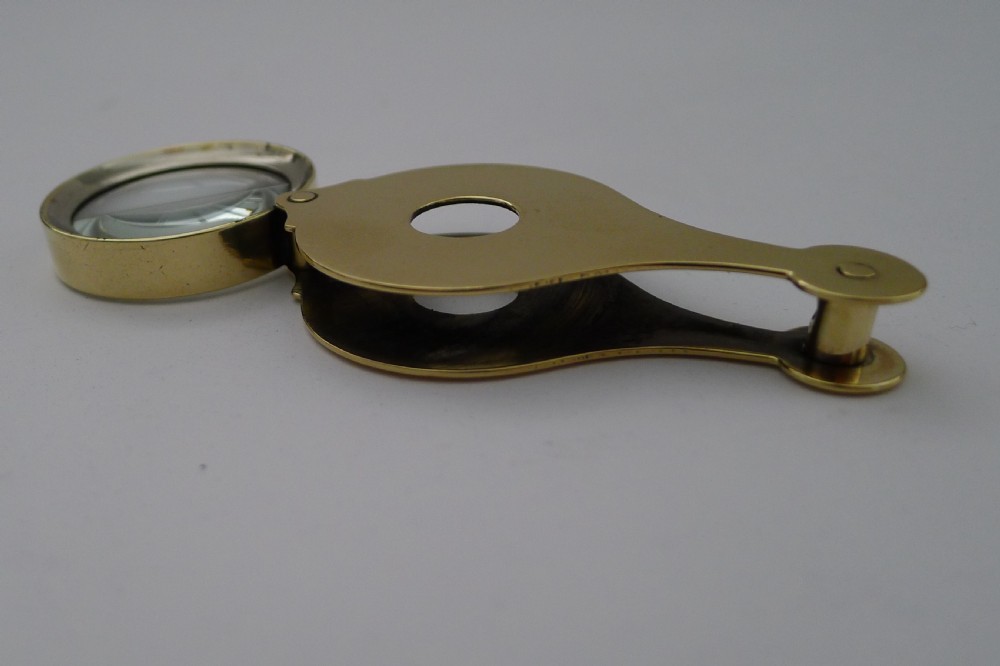 Antique English Folding Magnifying Glass c.1900 View IV