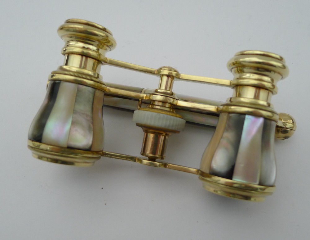 Pretty Antique French Opera Glasses c.1920 View VIII