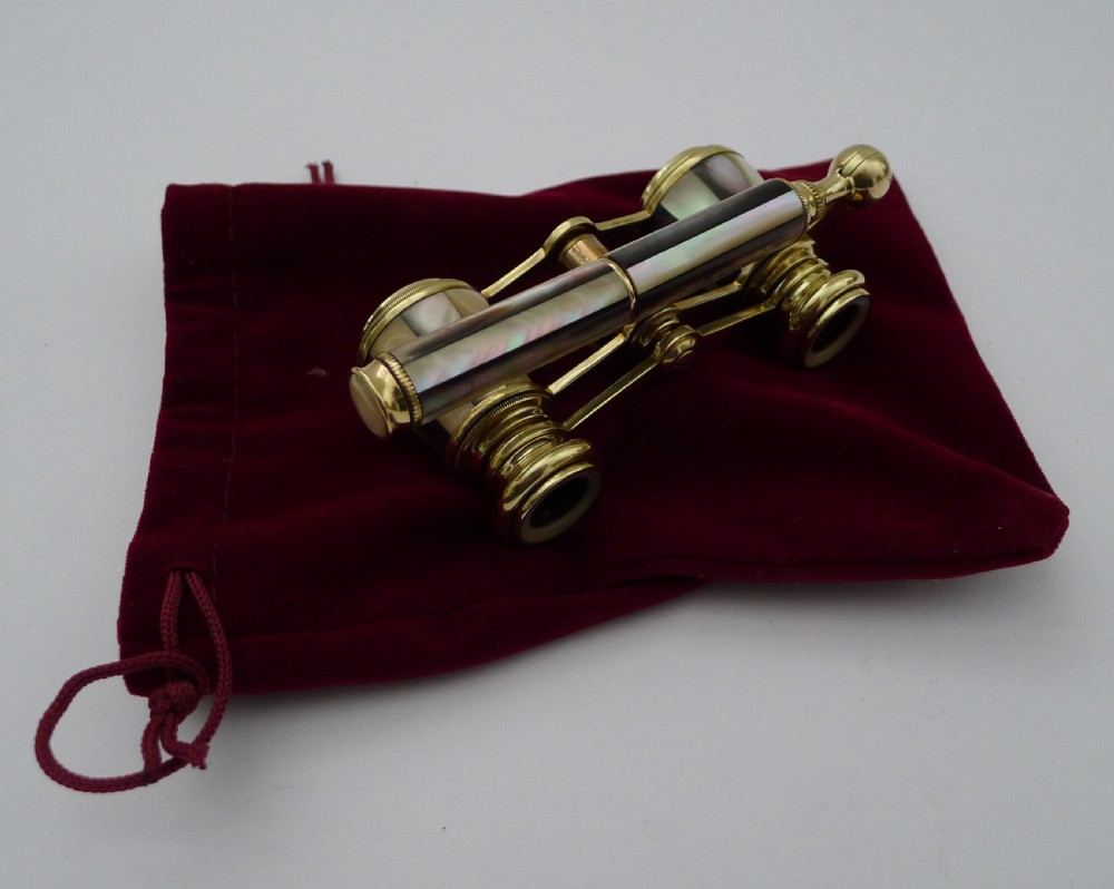 Pretty Antique French Opera Glasses c.1920 View X