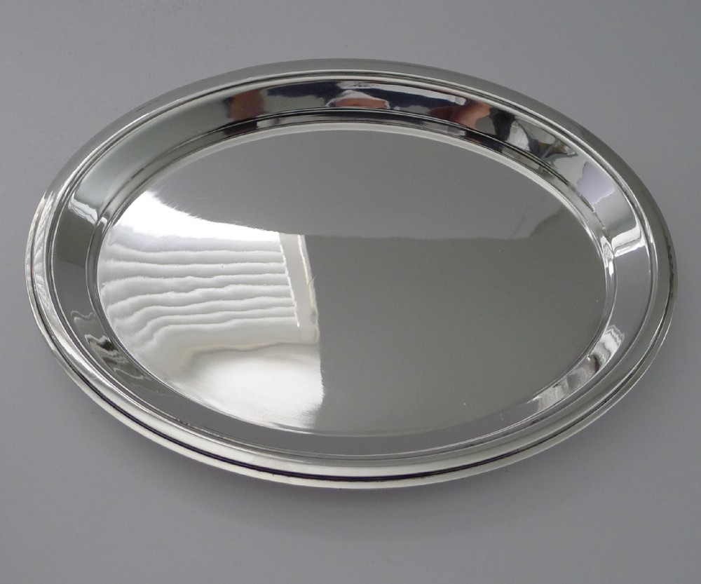 Handsome Art Deco Cocktail Tray - Christofle, Paris c.1940