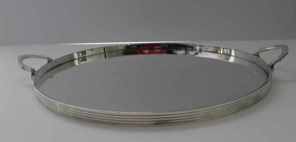 Keith Murray For Mappin & Webb - Art Deco Cocktail Tray View IV