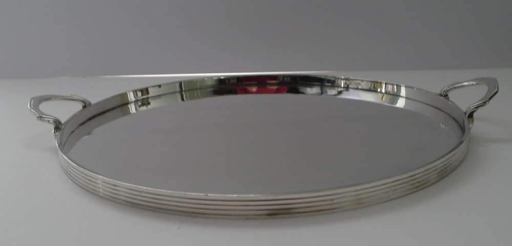 Keith Murray For Mappin & Webb - Art Deco Cocktail Tray View IX