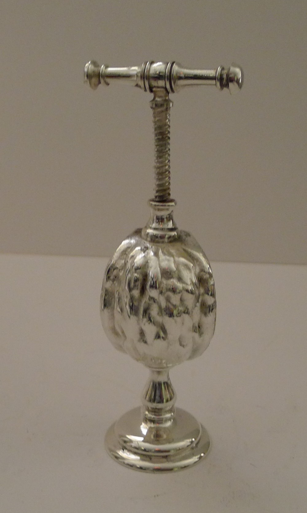 Christofle, Paris - Novelty Walnut Nutcracker c.1920