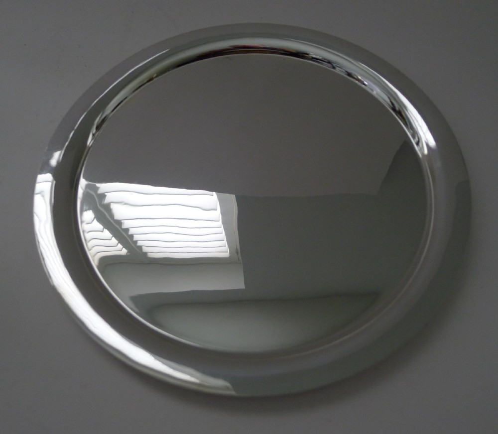 Asprey, London - Silver Plated Cocktail Tray c.1930 View III
